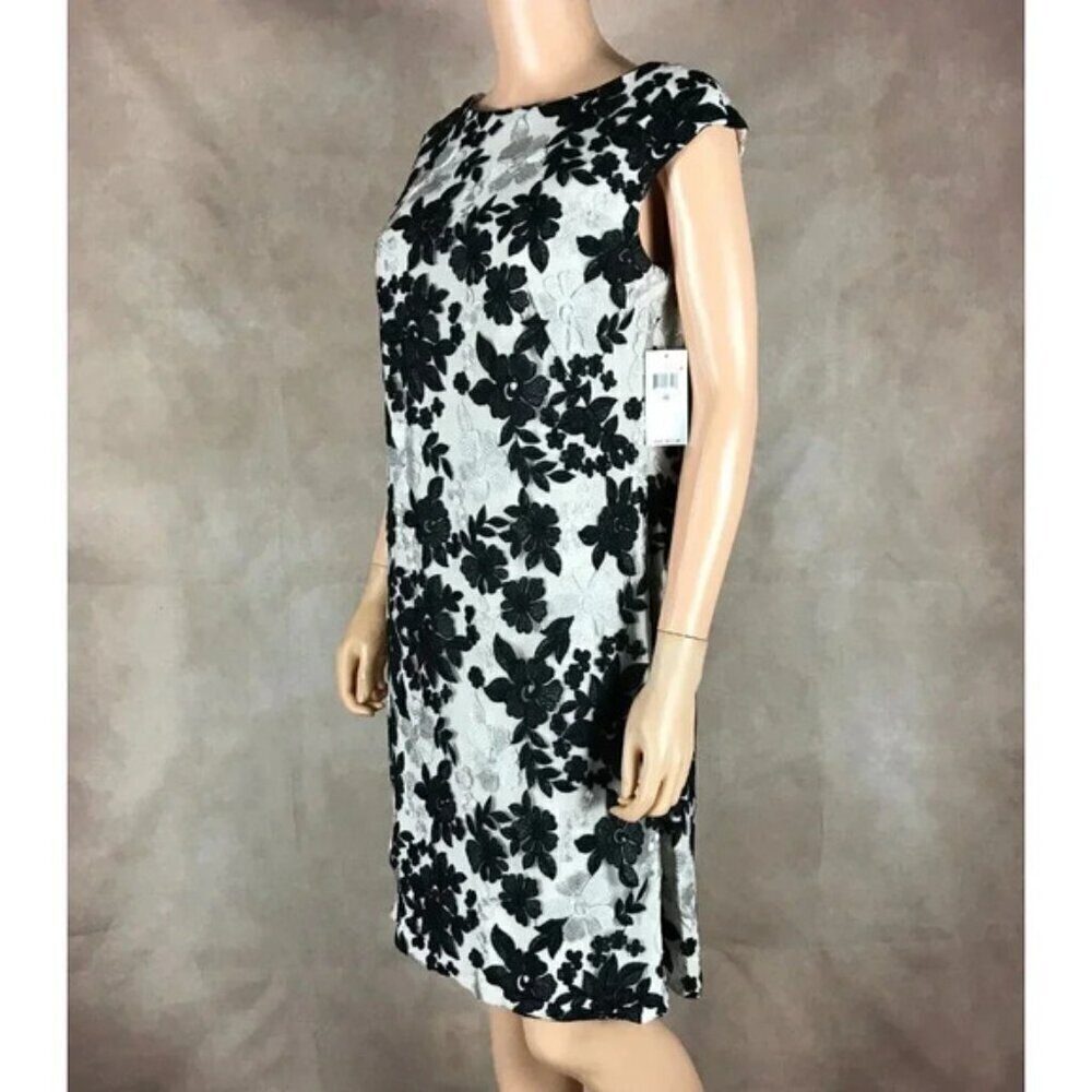 Ralph Lauren Bria Embroidered Cap Sleeve Cocktail Dress NWT 10 - Picture 10 of 11